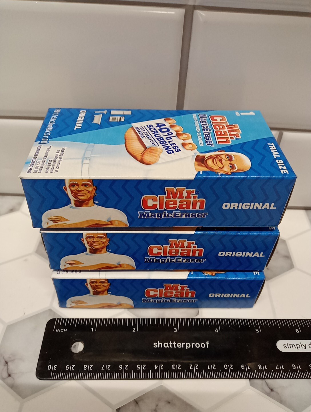 Mr. Clean Original Magic Eraser 2x Stronger Extra Clean 3 Packs SHIPS FREE!