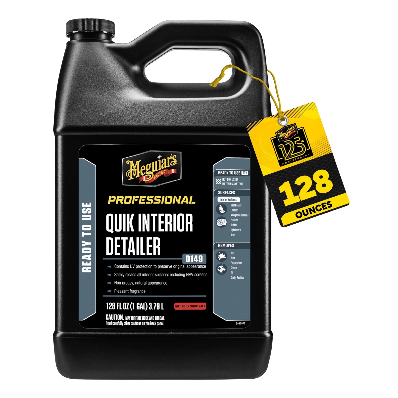 Interior Detailer 3.79L – Quick Clean for All Surfaces, Streak-Free Shine, Easy