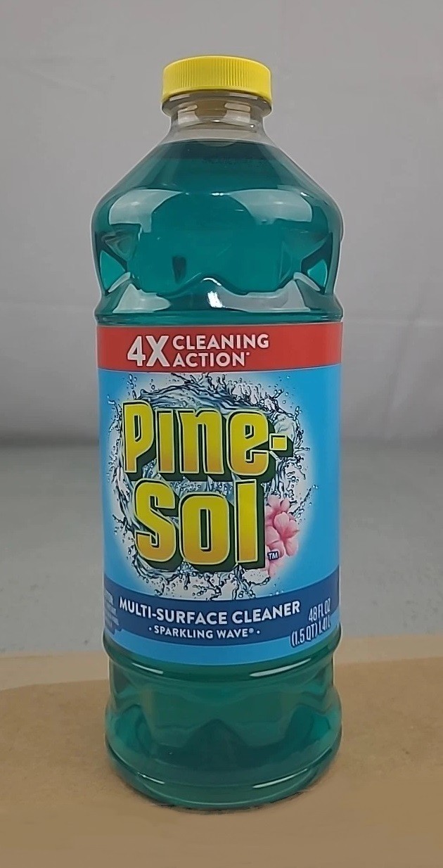 Pine-Sol Multiple Surface Cleaner 4X Cleaning Action Sparkly Wave Scent – 48 Oz.