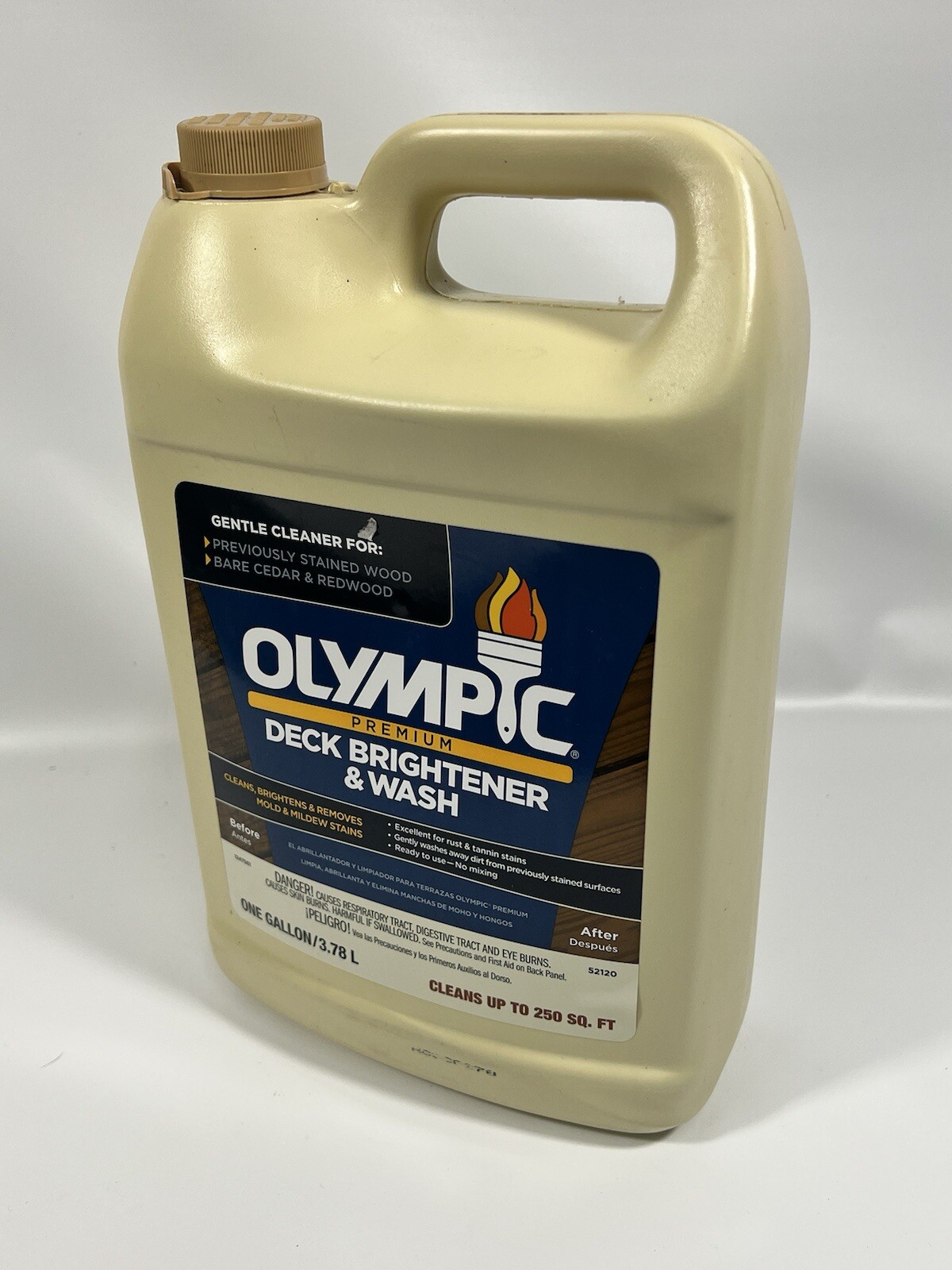 Olympic Stain 52120 Premium Deck Brightener & Wash 1 Gallon Cedar & Redwood