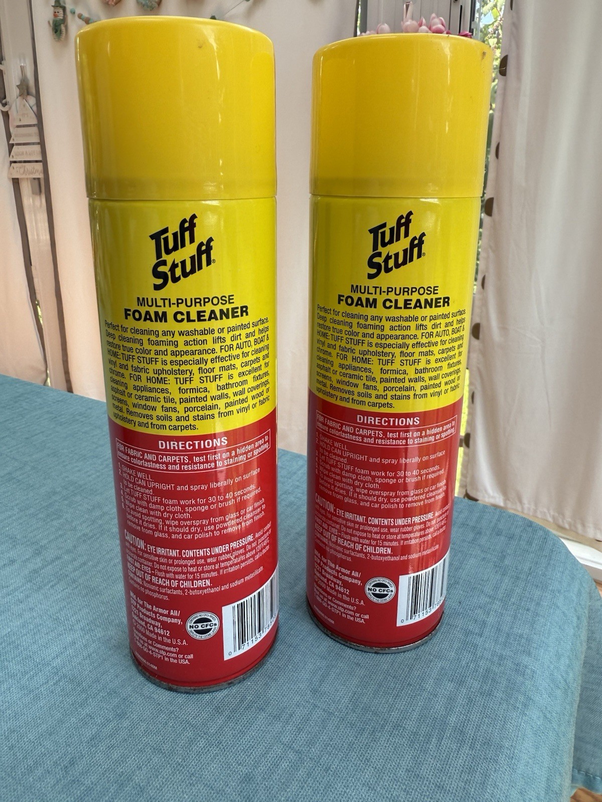 Tuff Stuff Multi Purpose Foam Cleaner for Deep Cleaning of Car Interior – 2 Pack