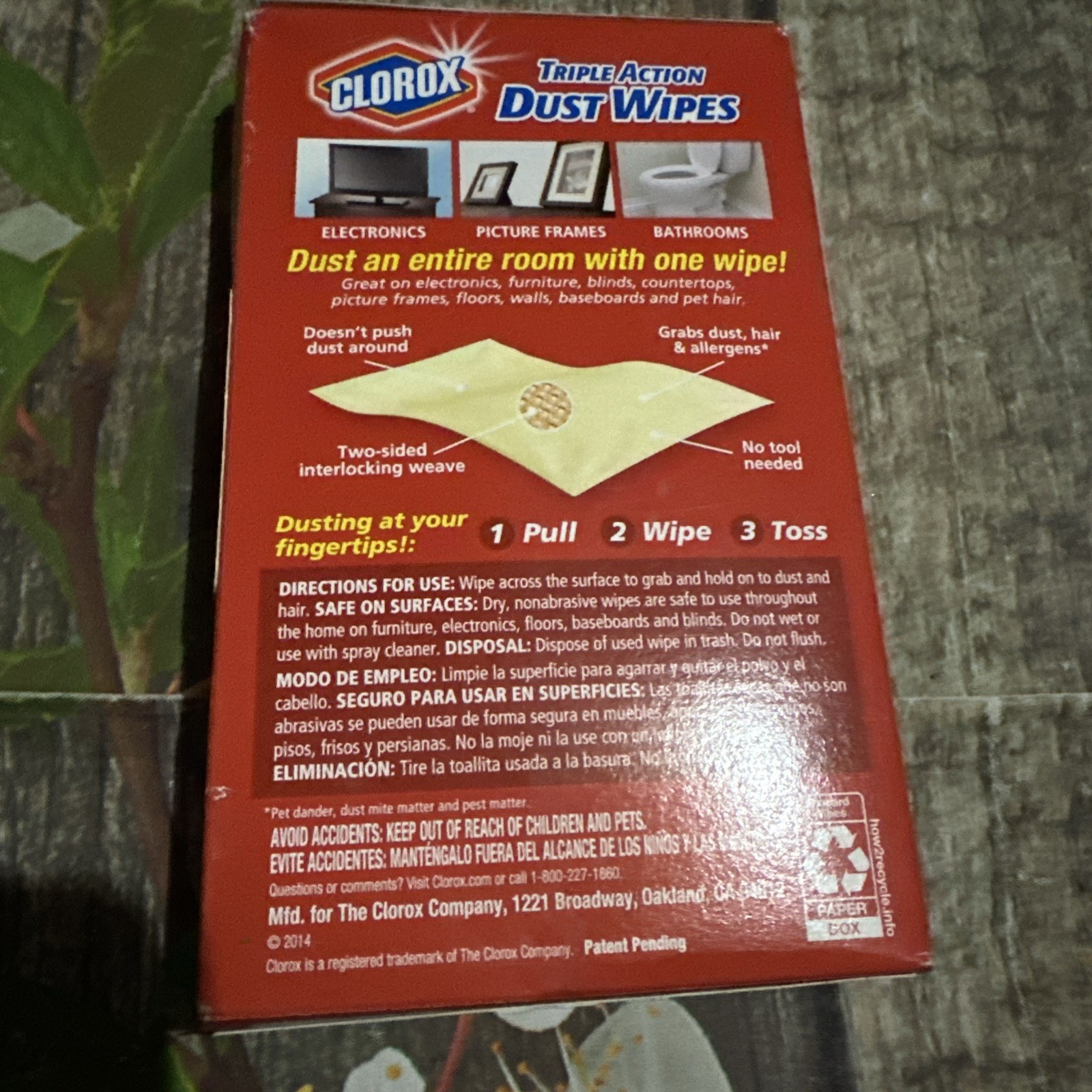 Clorox Triple Action Dust Wipes 20 Count Singles Discontinued New In Box 2015