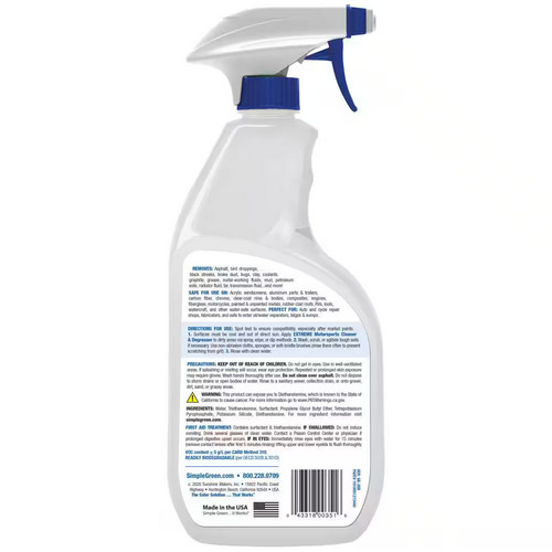 32 oz. Extreme Simple Green Motorsports Cleaner & Heavy-Duty Degreaser