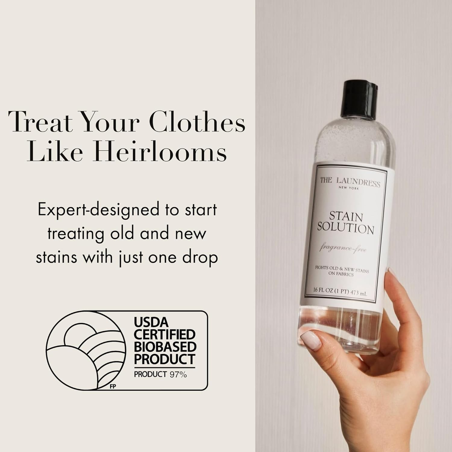 16oz Biobased Stain Remover – Triple Enzyme Treatment for Tough Laundry Stains
