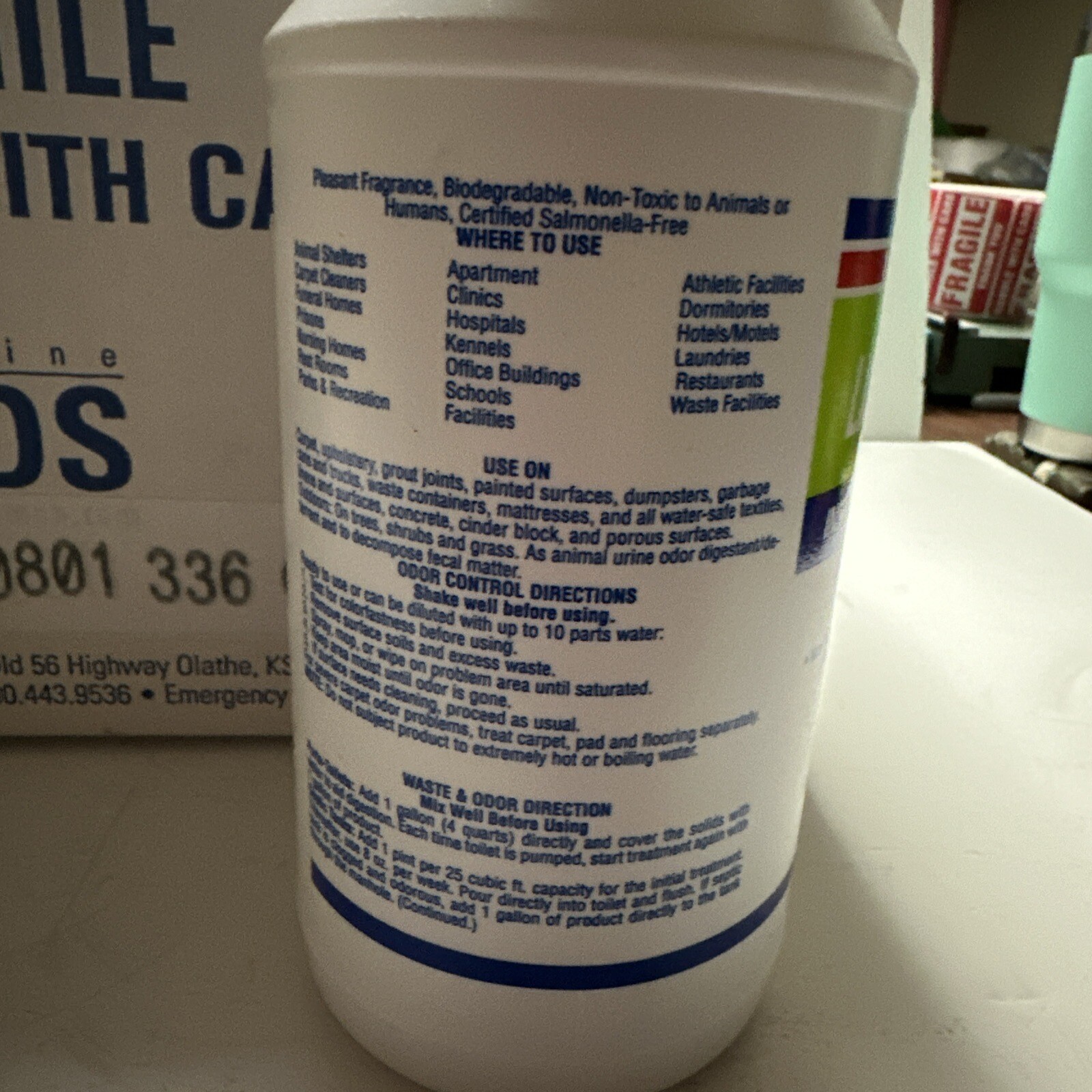 Dymon LIQUID ALIVE Enzyme Producing Bacteria 32 oz Bottle 23332 Free Shipping