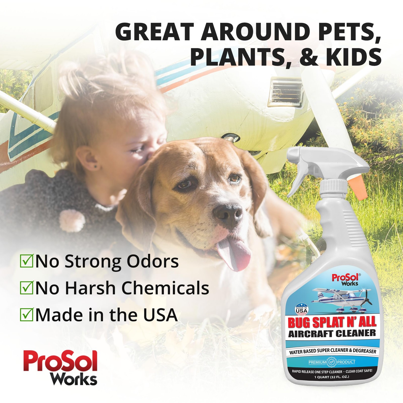PROSOL WORKS Aircraft Cleaner 32oz