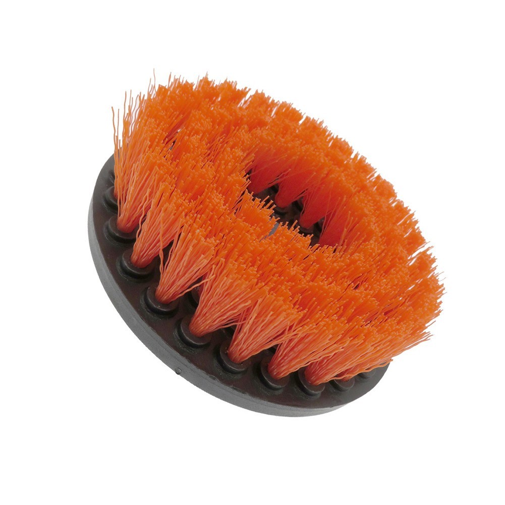 1*Electric Drill Soft Brush Carpet Leather Upholstery Cleaning Attachment Tool