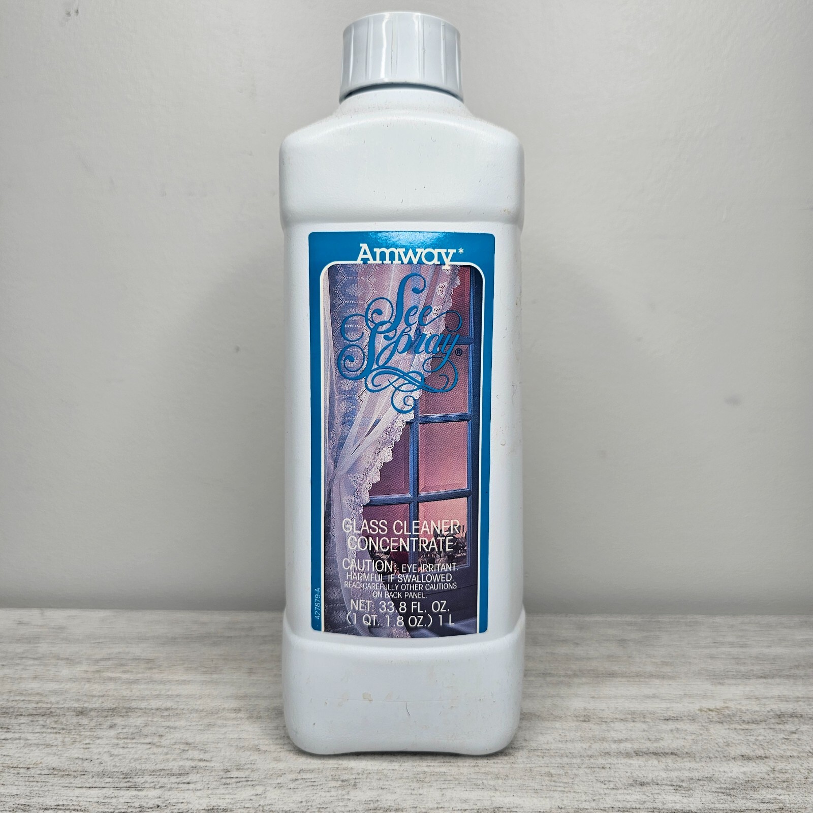 AMWAY See Spray Concentrated Glass Cleaner Vintage 33.8 oz – Approx 90% Full