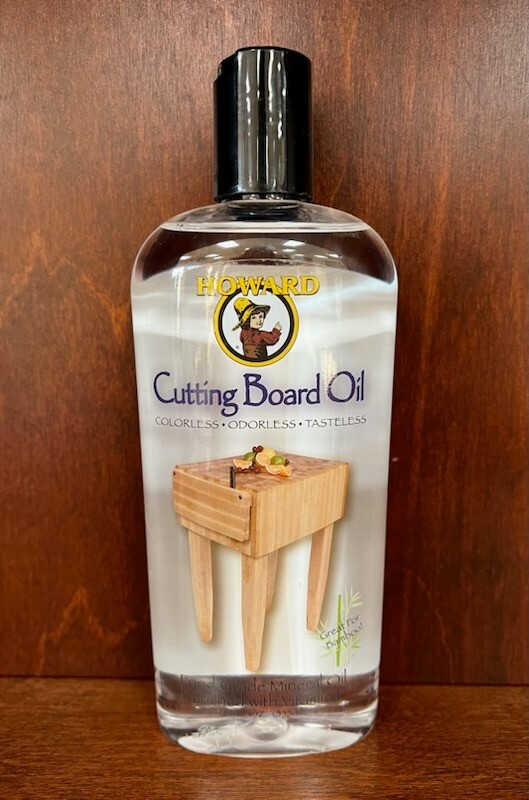 2 BOTTLES – Howard Cutting Board Oil Food Grade Safe Mineral Oil