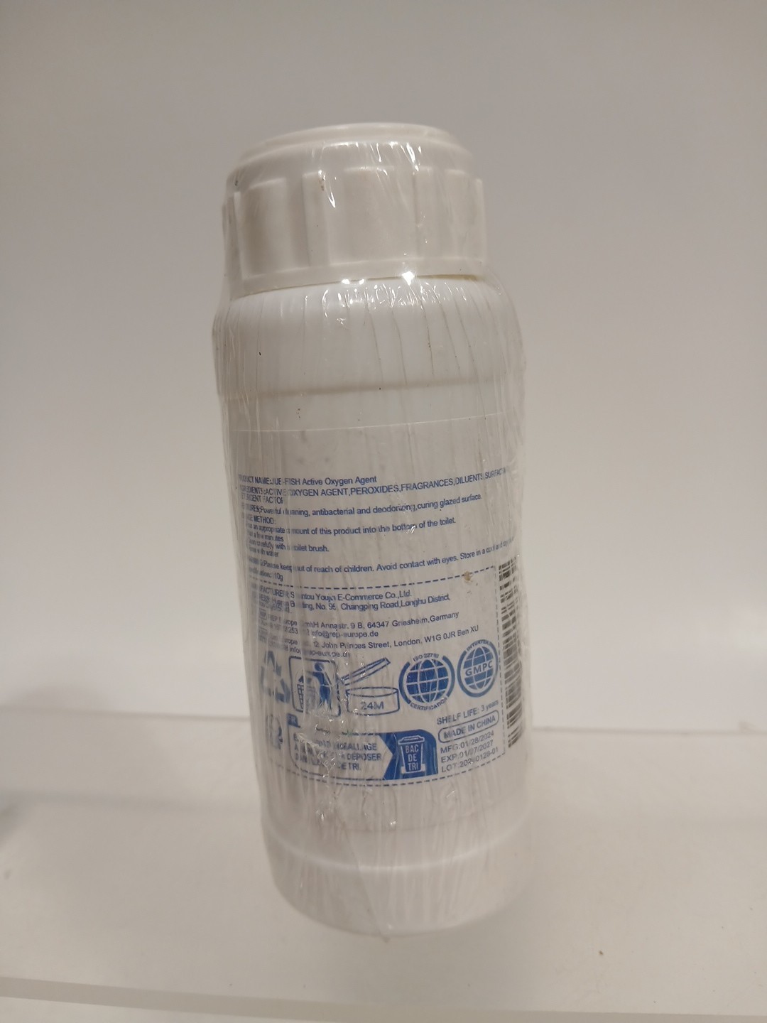 Active Oxygen Agent, Toilet Bowl Cleaners, Powerful Pipe Dredging