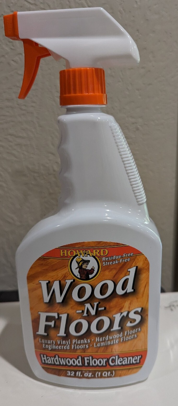 Howard’s WOOD-N-FLOORS HARDWOOD FLOOR CLEANER, 32 oz – USA Made