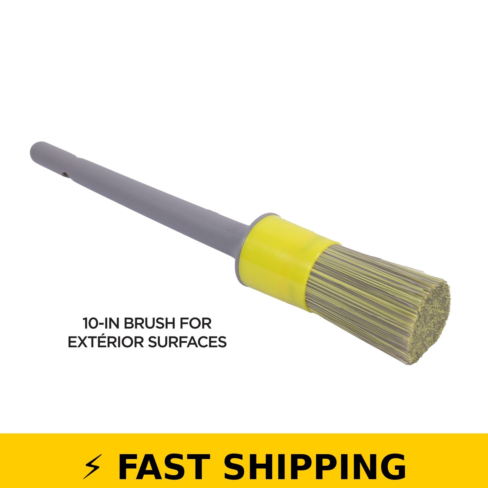Auto Drive 2-Piece Car Detailing Brush Set