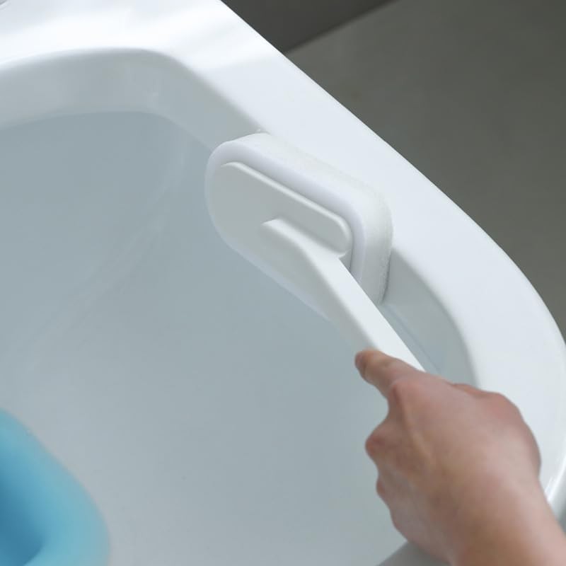 Extended Handle Sponge Scrubber with Integrated Scouring Pads: Ultimate Kitchen,