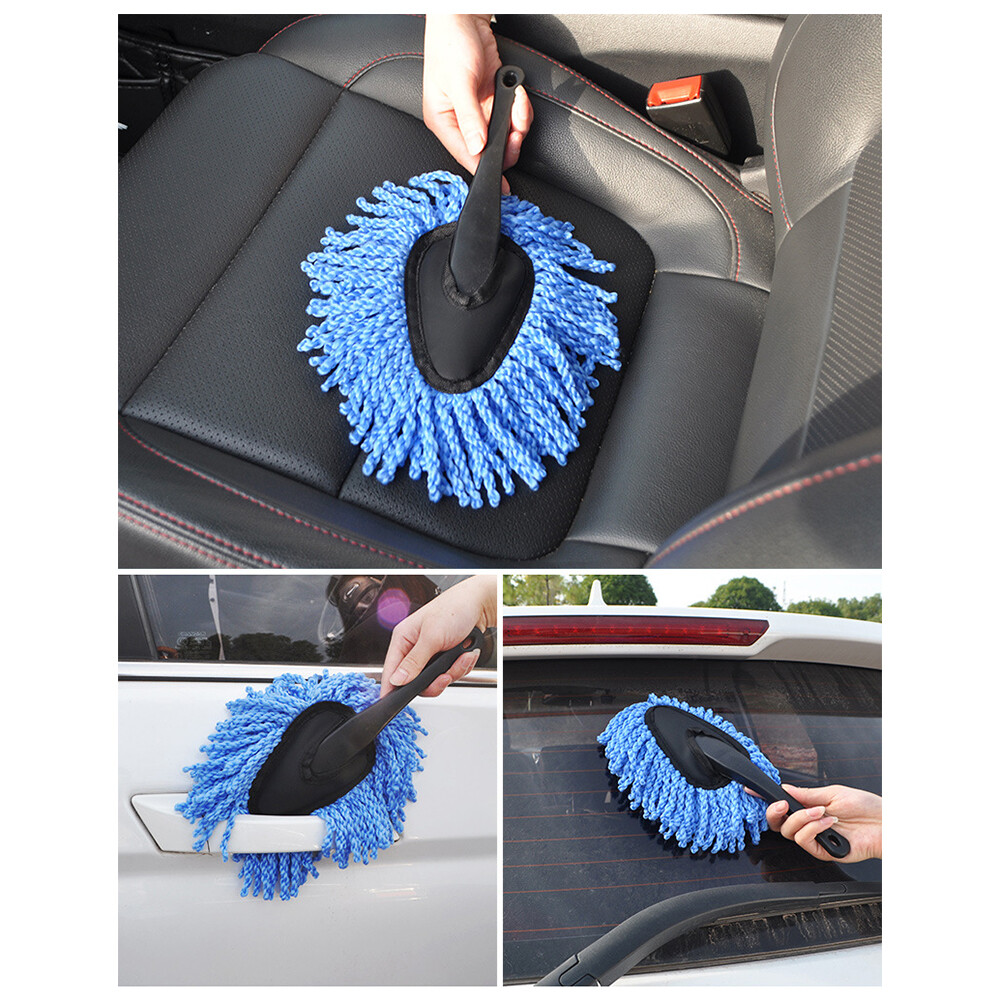 Vehicle Auto Car Truck Microfiber Duster Dusting Cleaning Wash Brush Cling Tool