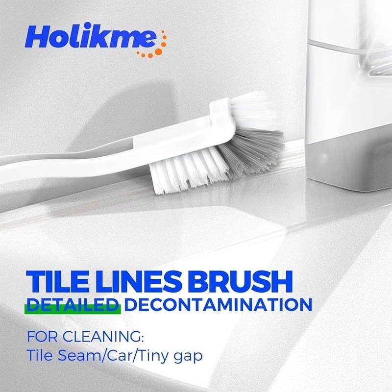 7 Pack Grout Cleaning Brushes Set Tile Lines Groove Gaps Scrubbing Stains New