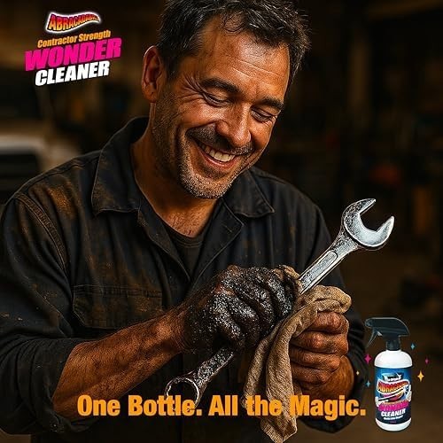 Abracadabra® Wonder Cleaner – As Seen on TV – 16 fl oz – Contractor Strength Sta