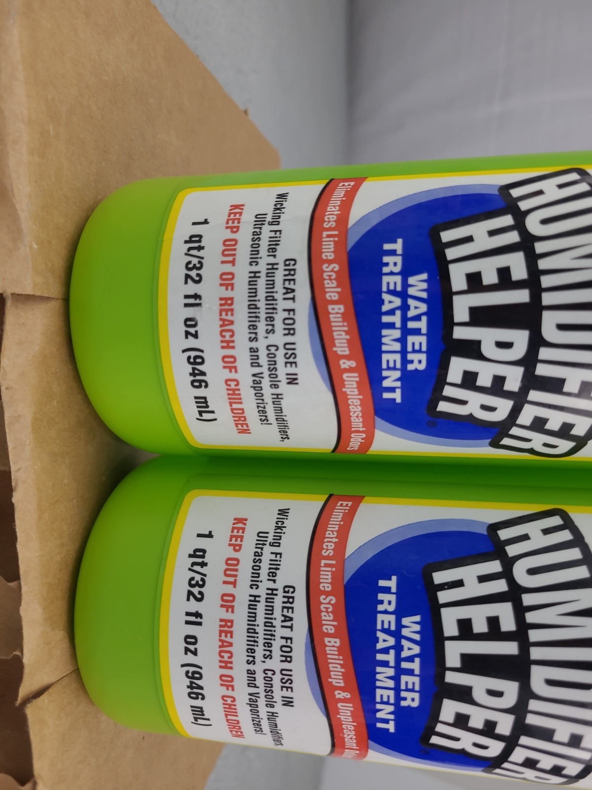 2x Whink Humidifier Helper Water Treatment 32 Oz