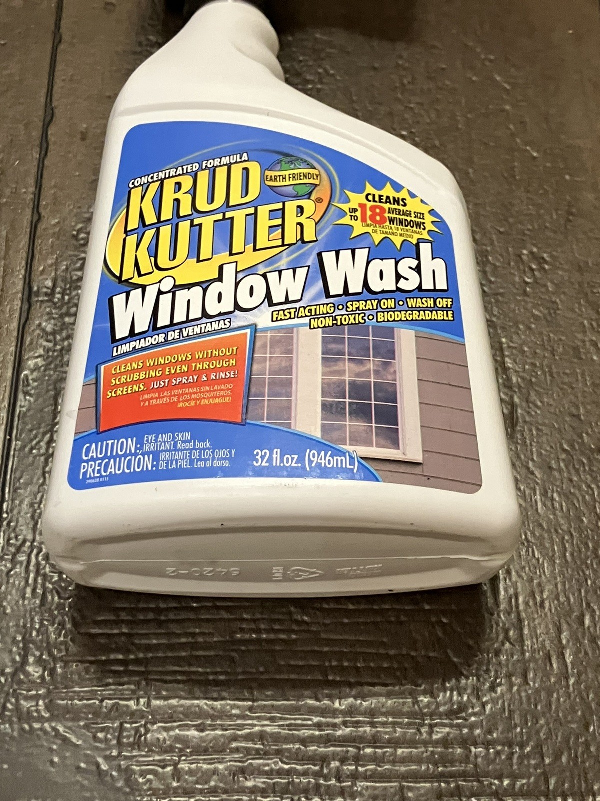 Non Toxic House Siding Wash Soap Krud Kutter 32 oz Lot Of 3 Biodegradable Gutter