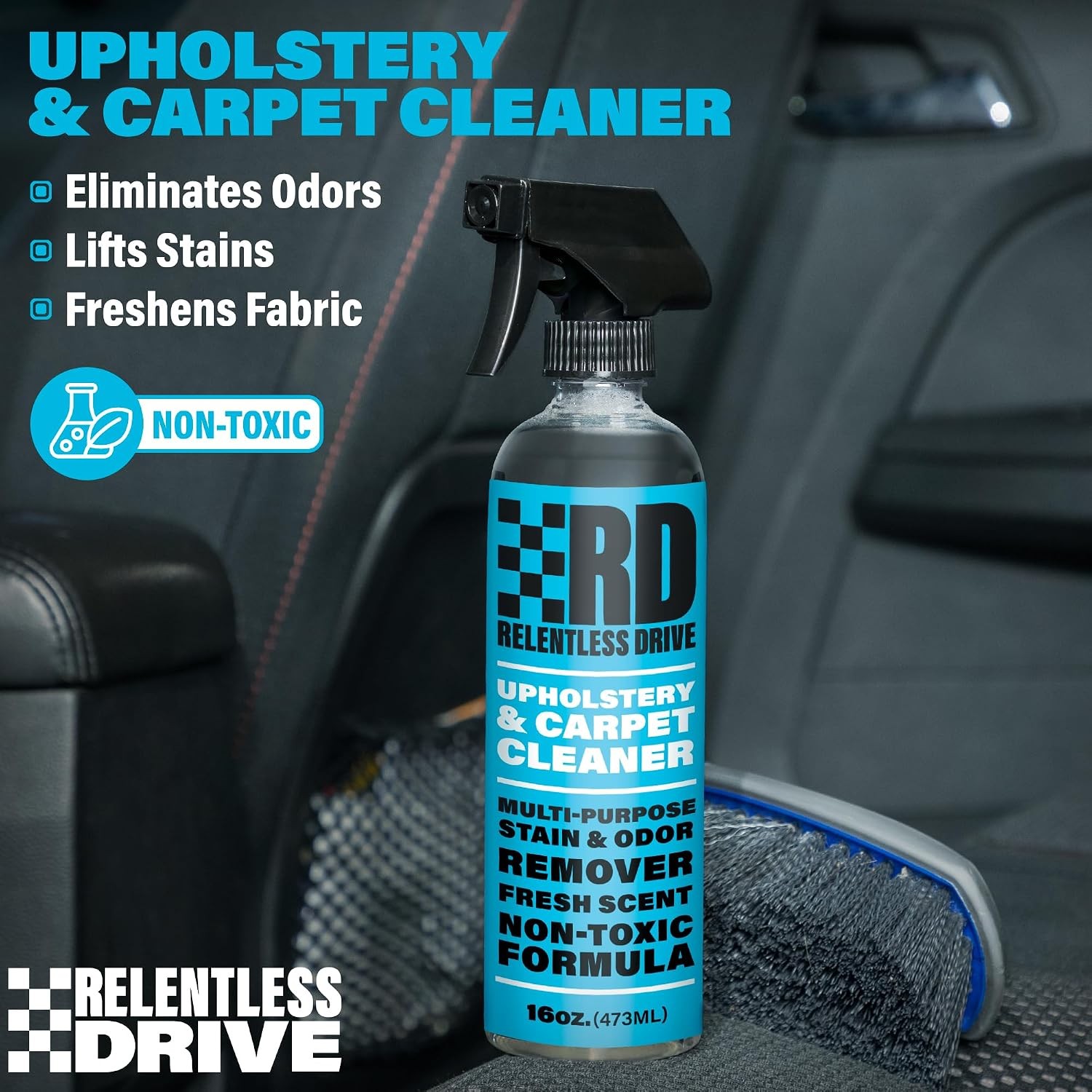 Car Carpet Cleaner & Car Upholstery Cleaner Car seat cleaner for fabric