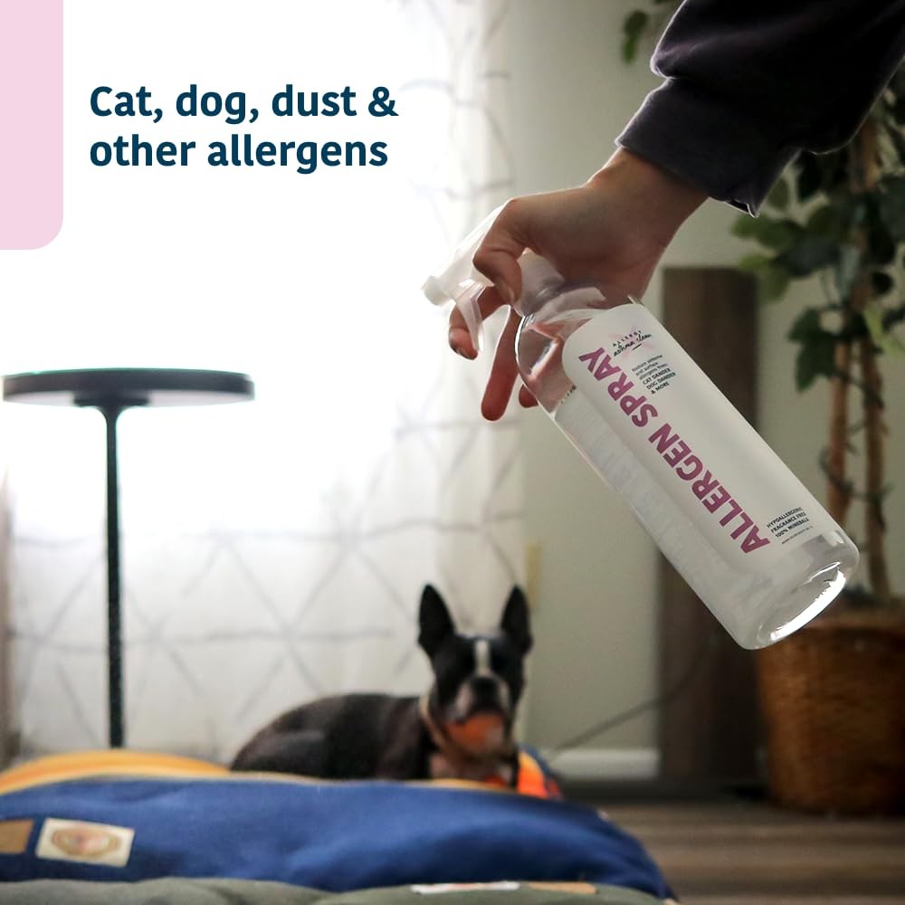 Allergen Spray for Pets Dust Asthma Air Surface Concentrate 33oz Bottle