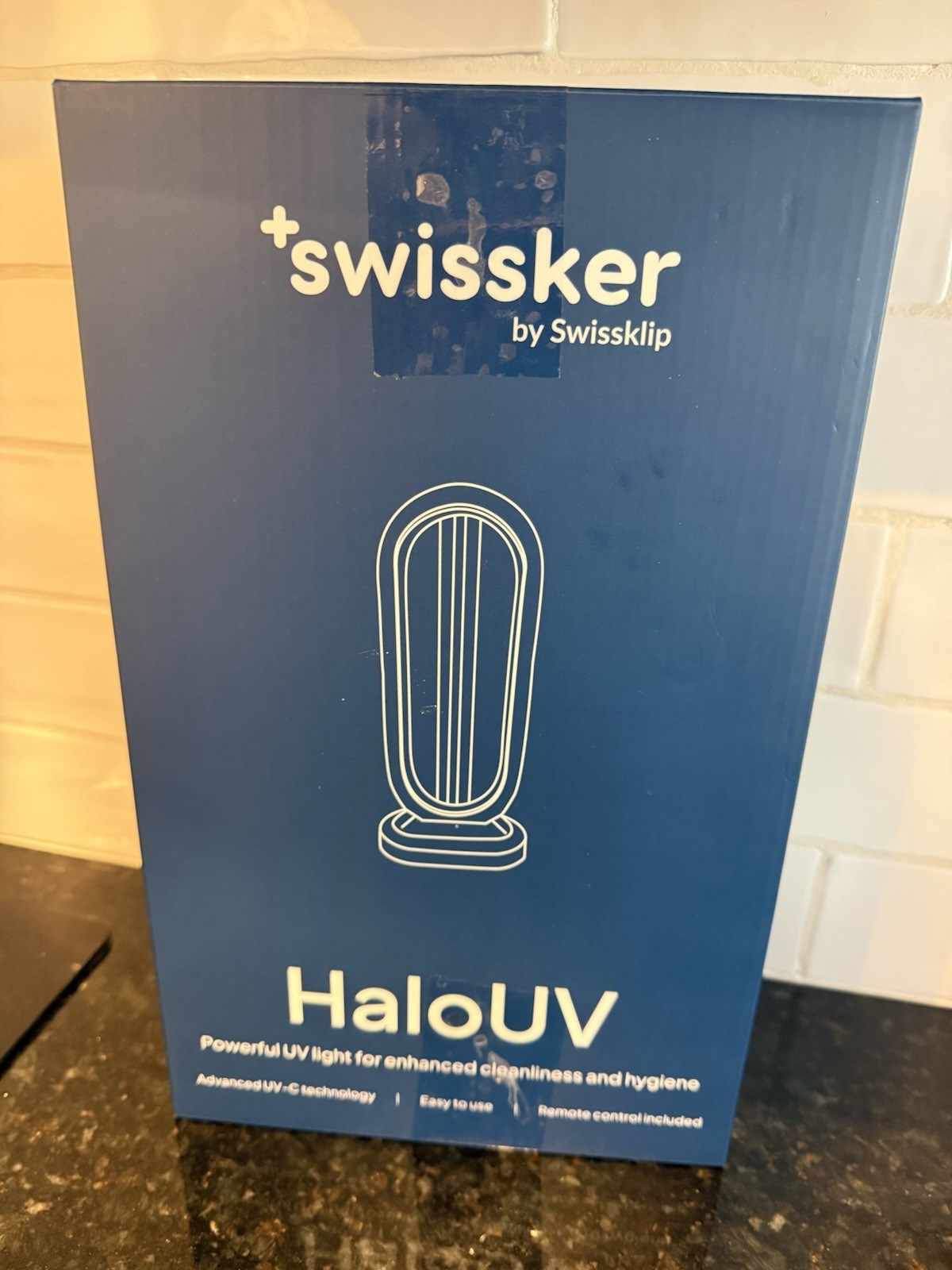NEW Swissklip Swissker HaloUV, Mold Remover, Home Disinfection Device Dust Mites