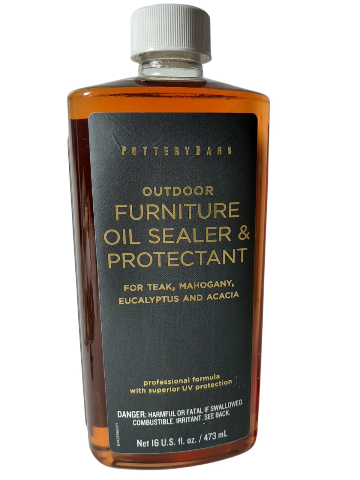 Lot Of 2 Pottery Barn Outdoor Furniture Oil Sealer & Protectant Teak Mahogany
