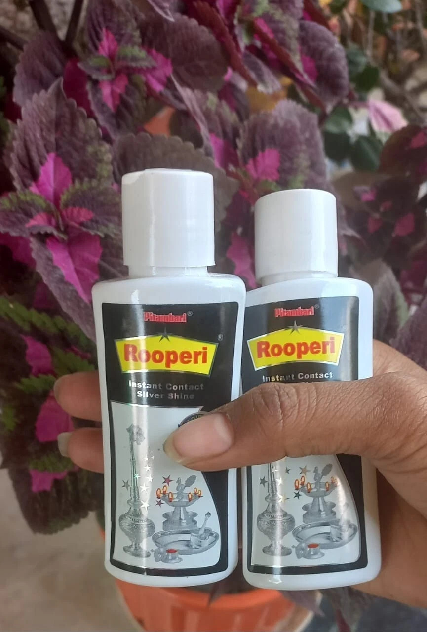 2 Latest Pitambari Rooperi India Instant contact Silver Shining &Cleaning Polish