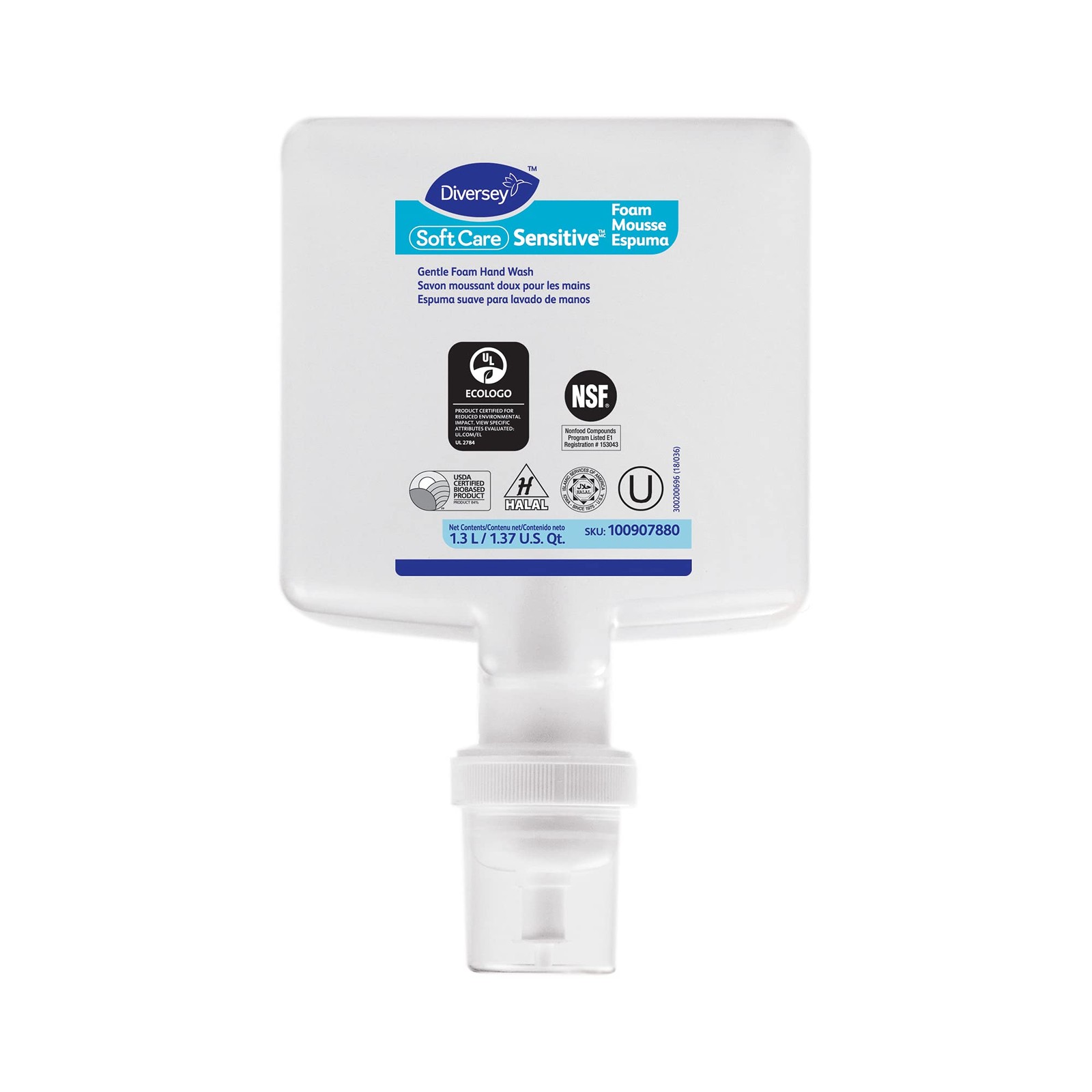 Diversey Soft Care Sensitive Foam Handwash For Intellicare Dispensers,