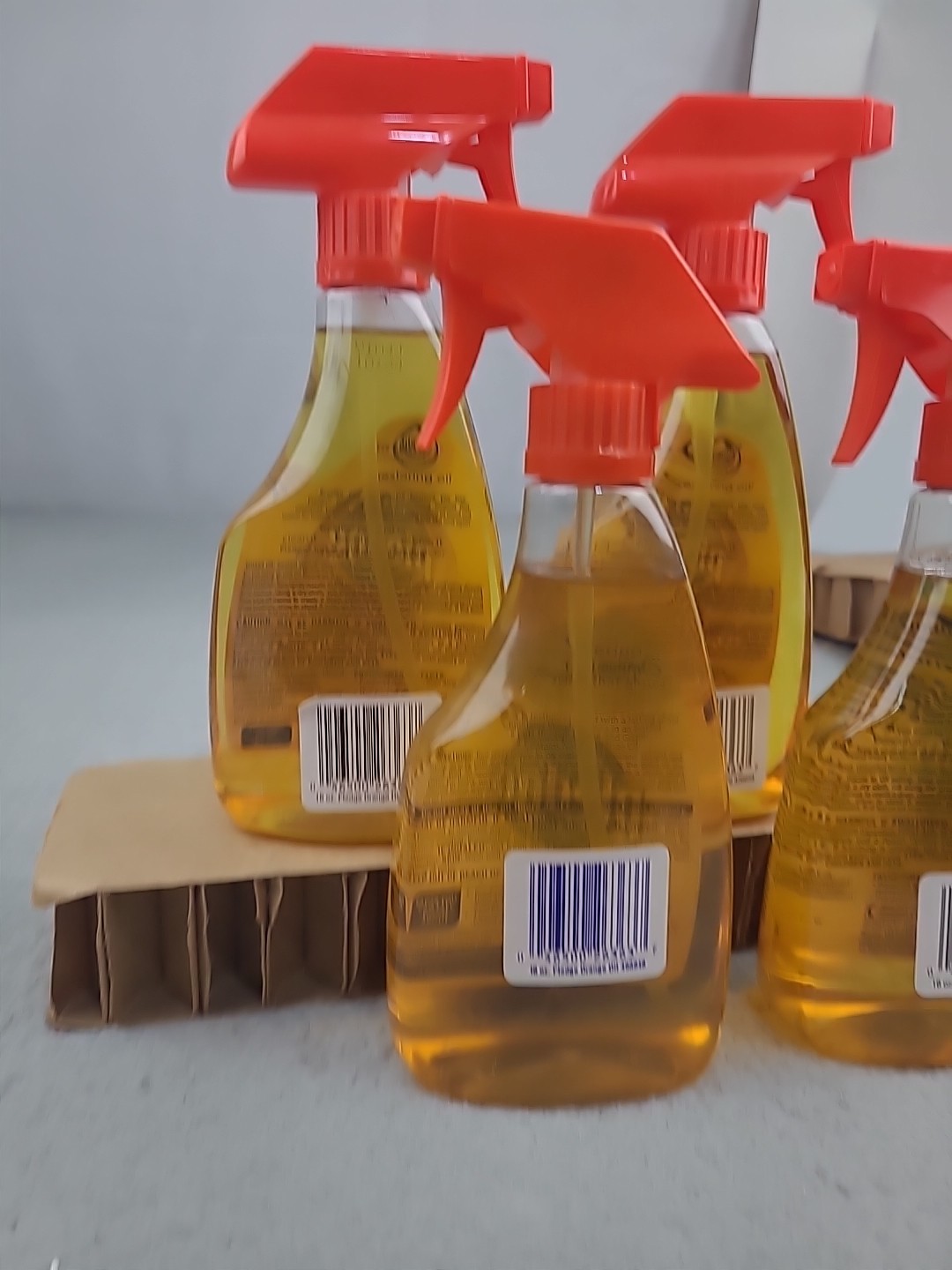 4x Orange Pledge Revive It Restoring Oil Spray 16 oz ea SC Johnson
