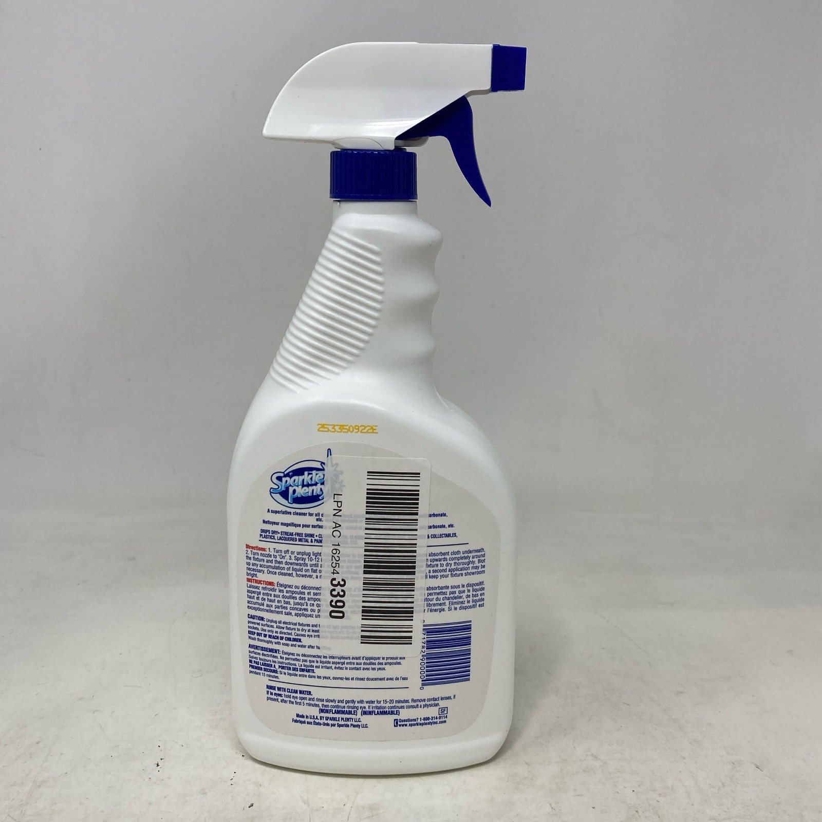 Sparkle Plenty Chandelier Cleaner, Clear Drip-Dry Spray, 32 oz
