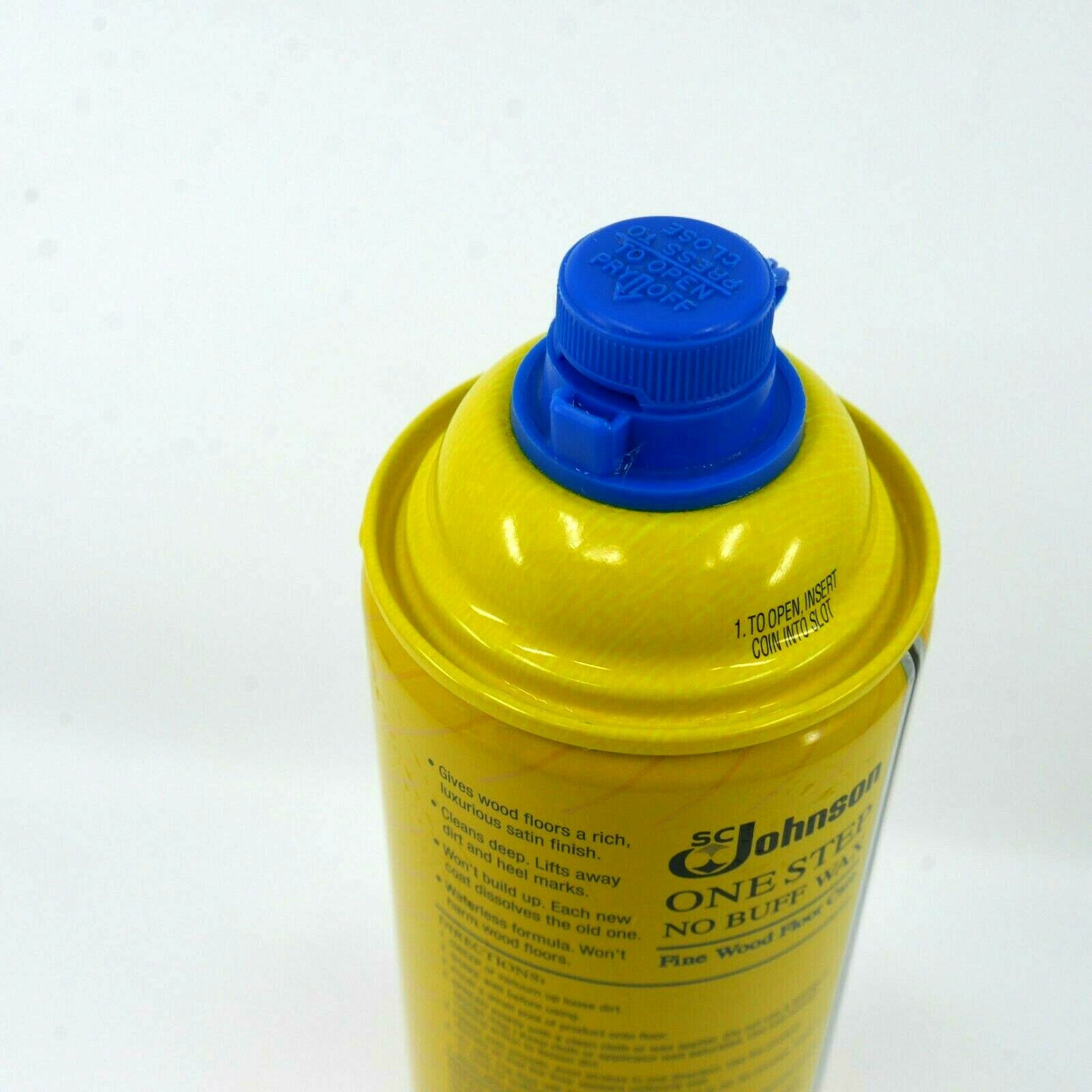 1x SC Johnson One Step No Buff Wax Fine Wood Floor Care 22 fl oz NEW