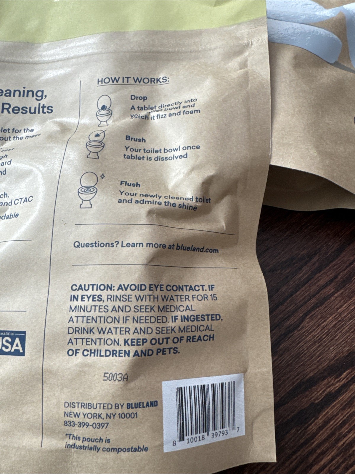 3 Pack Blueland Lemon Cedar Toilet Bowl Cleaning Tablets – 10ct Each 30ct Total
