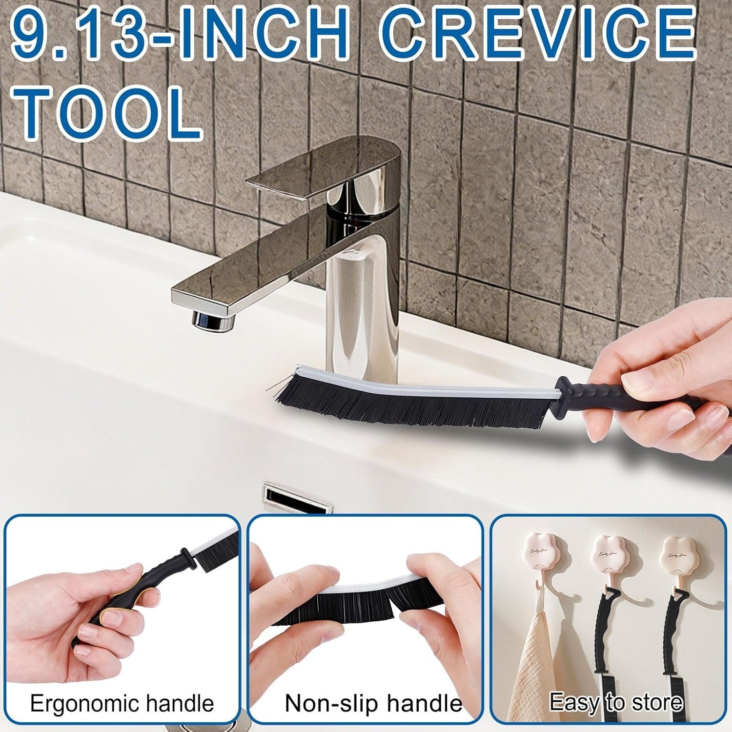 13 Pcs Bottle Brush Cleaning Set Long Handle Bottle Cleaner for Washing Narrow