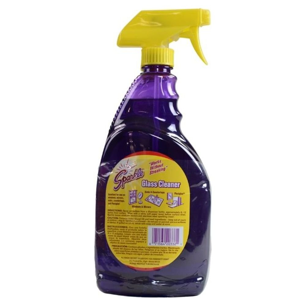 Sparkle Original Purple Formula Glass Cleaner, 33.8oz Twin Pack, 1 each