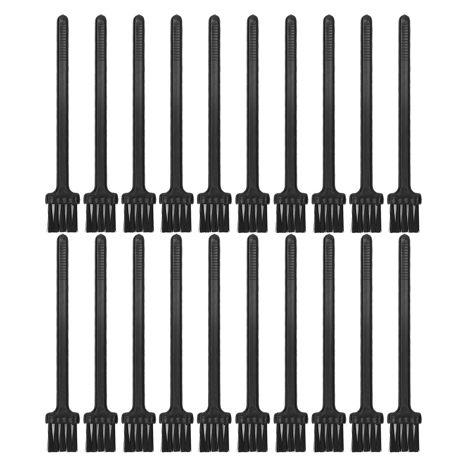 20 Packs Electric Shaver Brush Small Cleaning Plastic Brush for Computer
