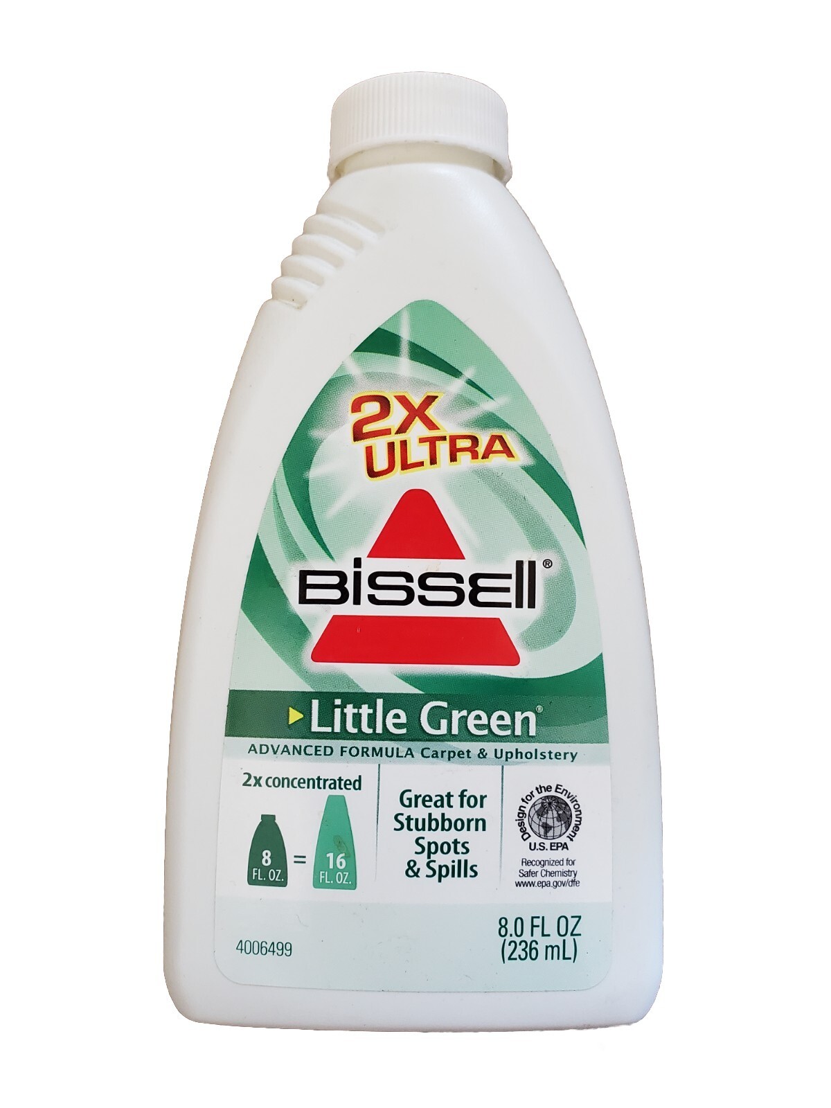 Bissell Little Green Advanced Formula Clean Carpet Upholstry 8 oz USED 50% FULL