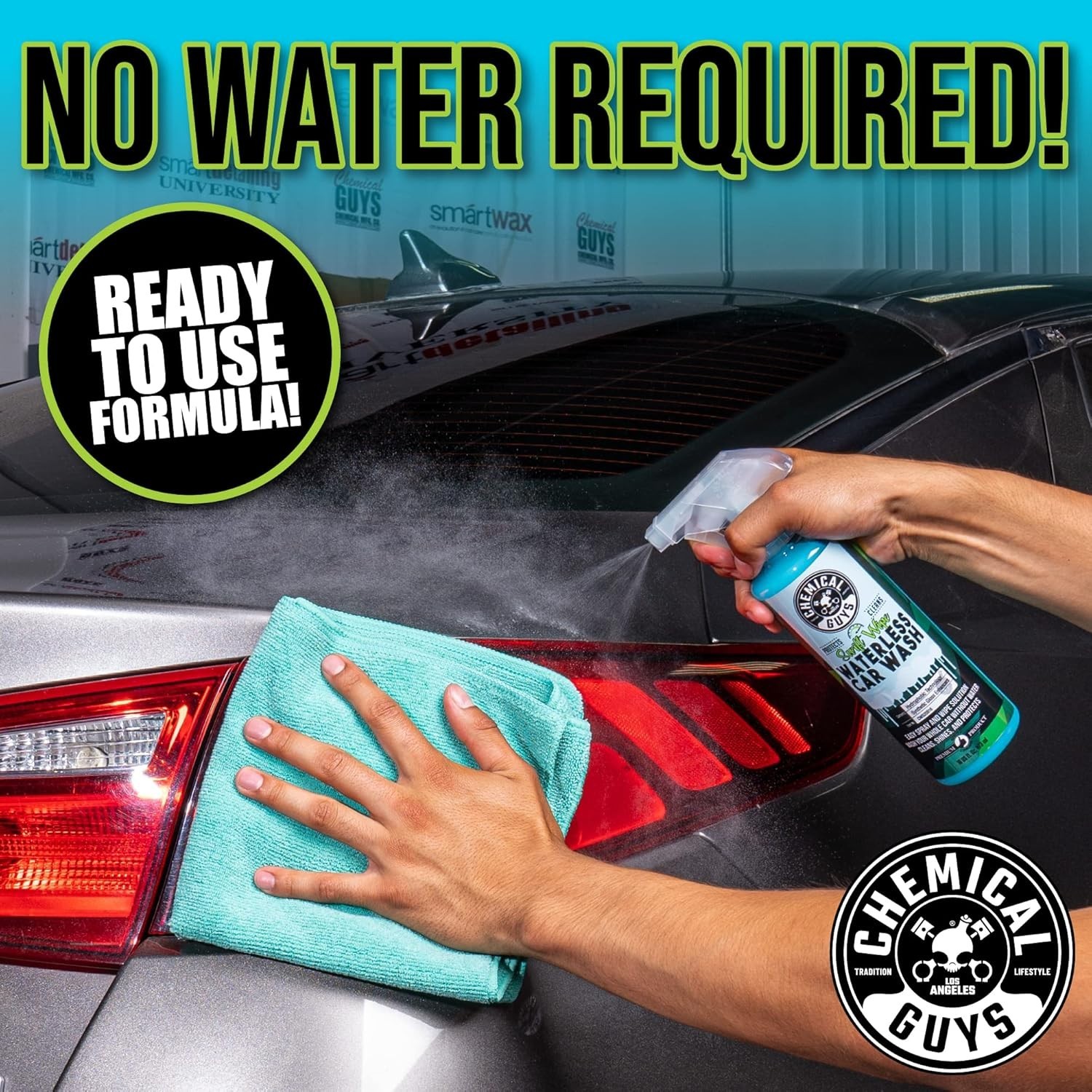 Chemical Guys Swift Wipe Sprayable Waterless Car Wash Spray – Spray and Wipe
