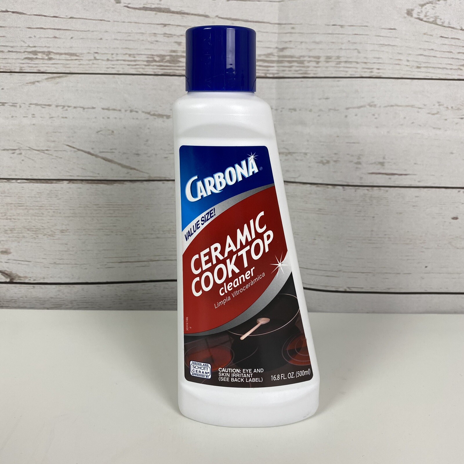 Carbona Ceramic Cooktop Surface Cleaner (16.8 oz) Value Size – Brand New!