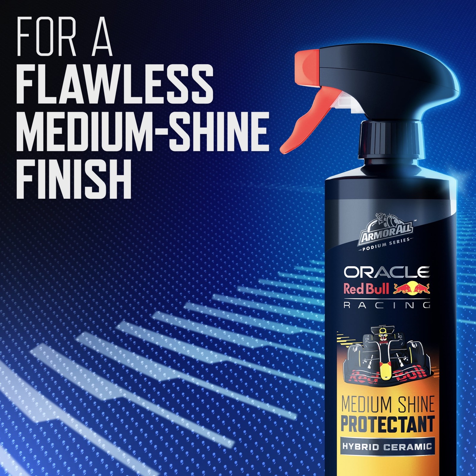 Hybrid Ceramic Medium Shine Protectant Spray 16 fl oz Developed With Oracle Red