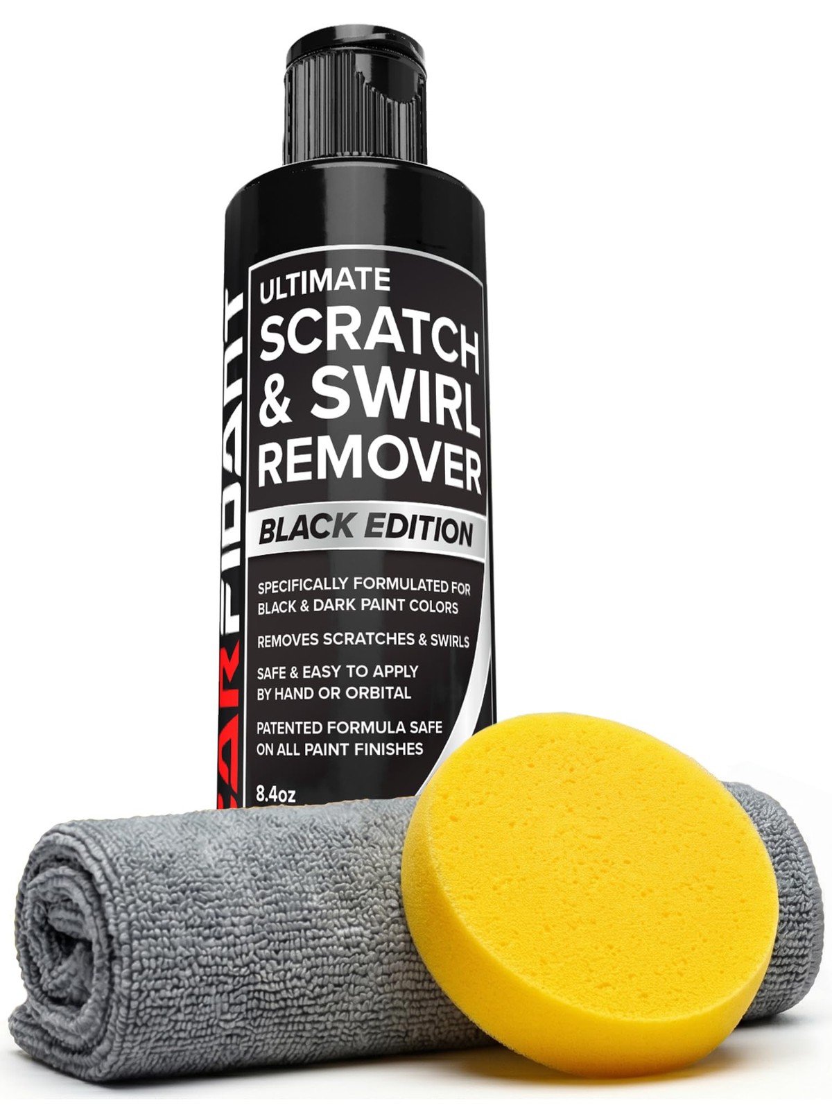 Black Scratch and Swirl Remover – Car Scratch Remover for Vehicles Paint – Po…