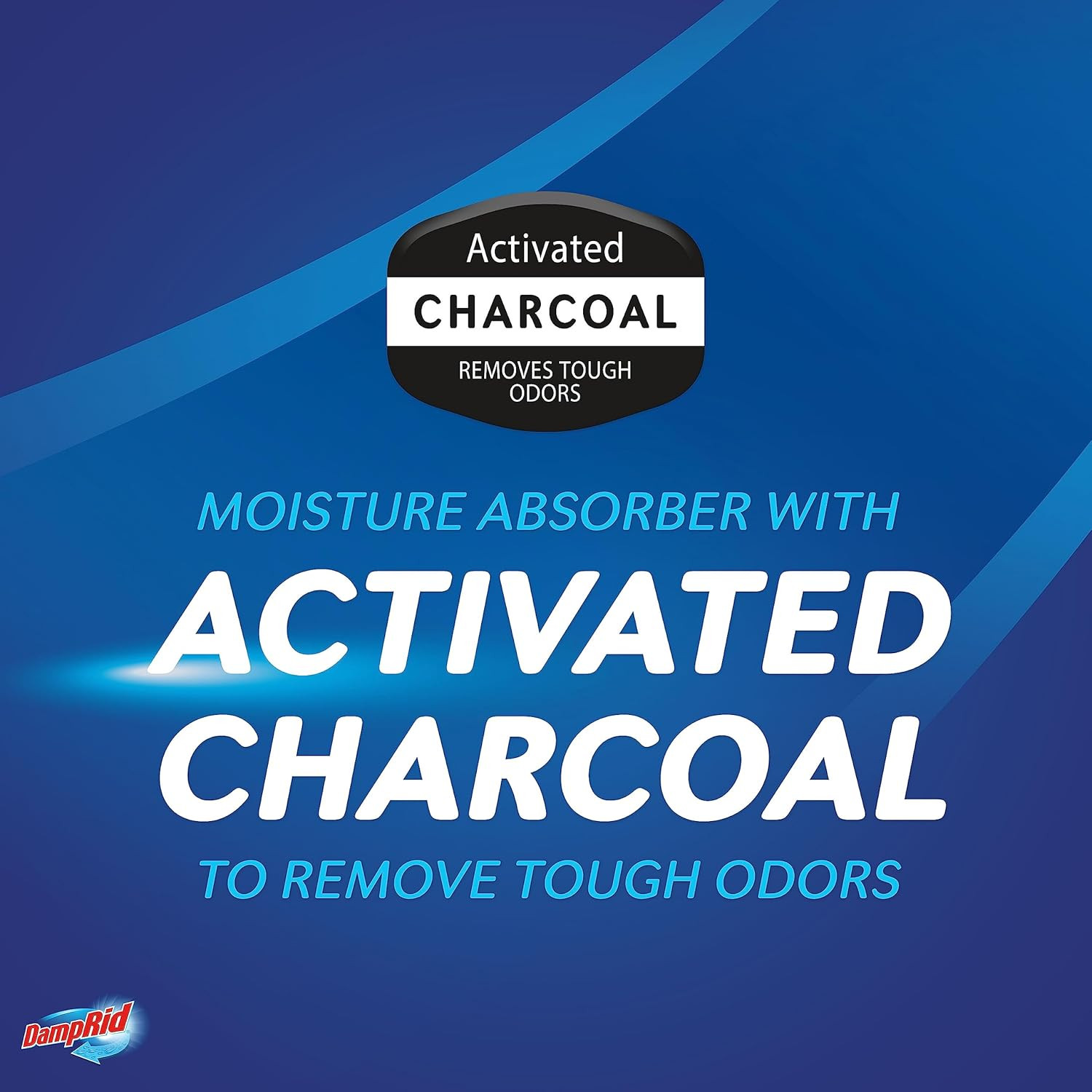 Fragrance Free Disposable Moisture Absorber with Activated Charcoal, 18 Oz (Pack