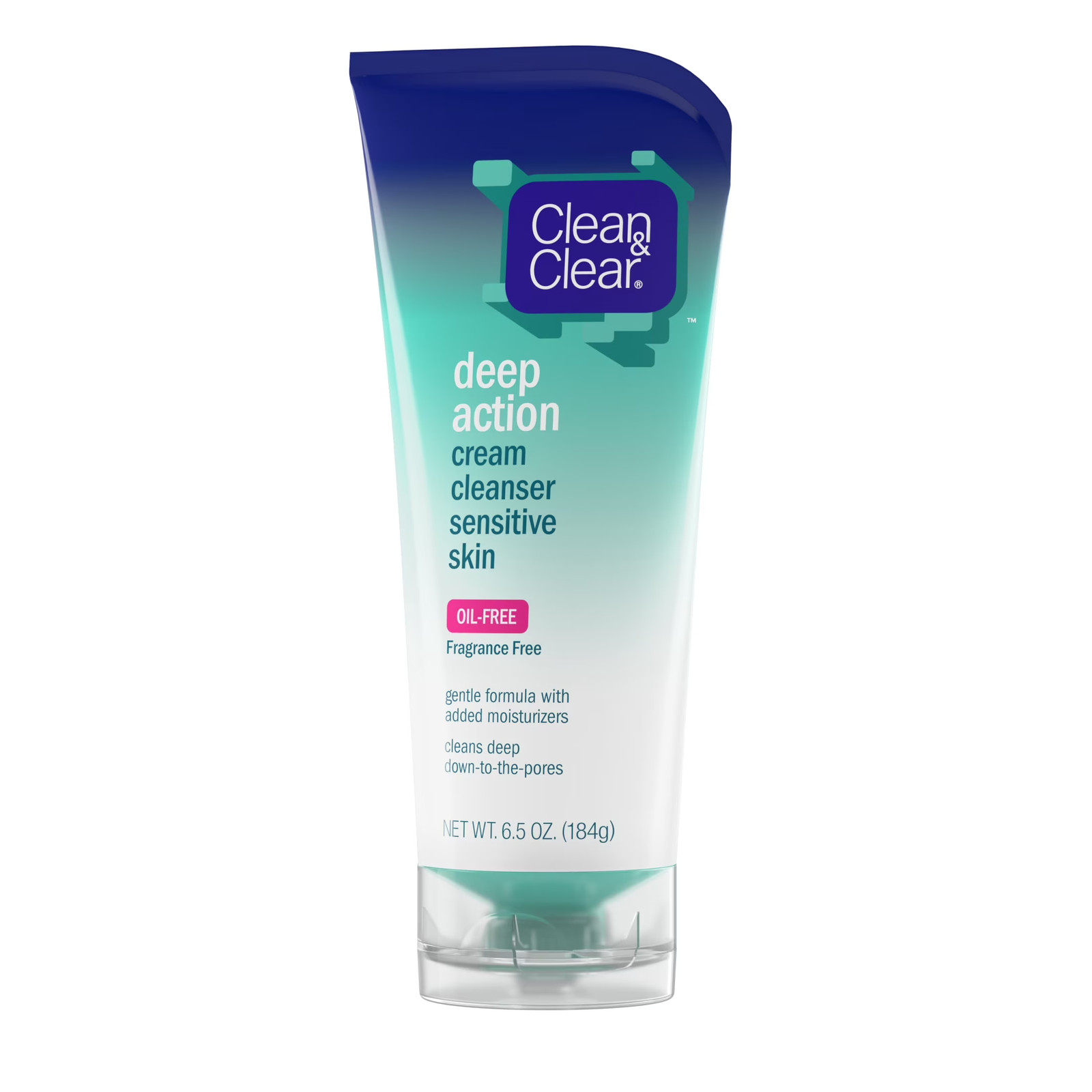 Oil-Free Deep Action Cream Facial Cleanser, 6.5 Oz