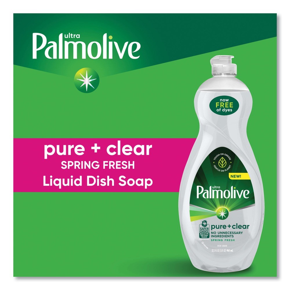 Palmolive US04272CT 32.5 oz Bottle Dishwashing Liquid – Spring Fresh (9/CT) New