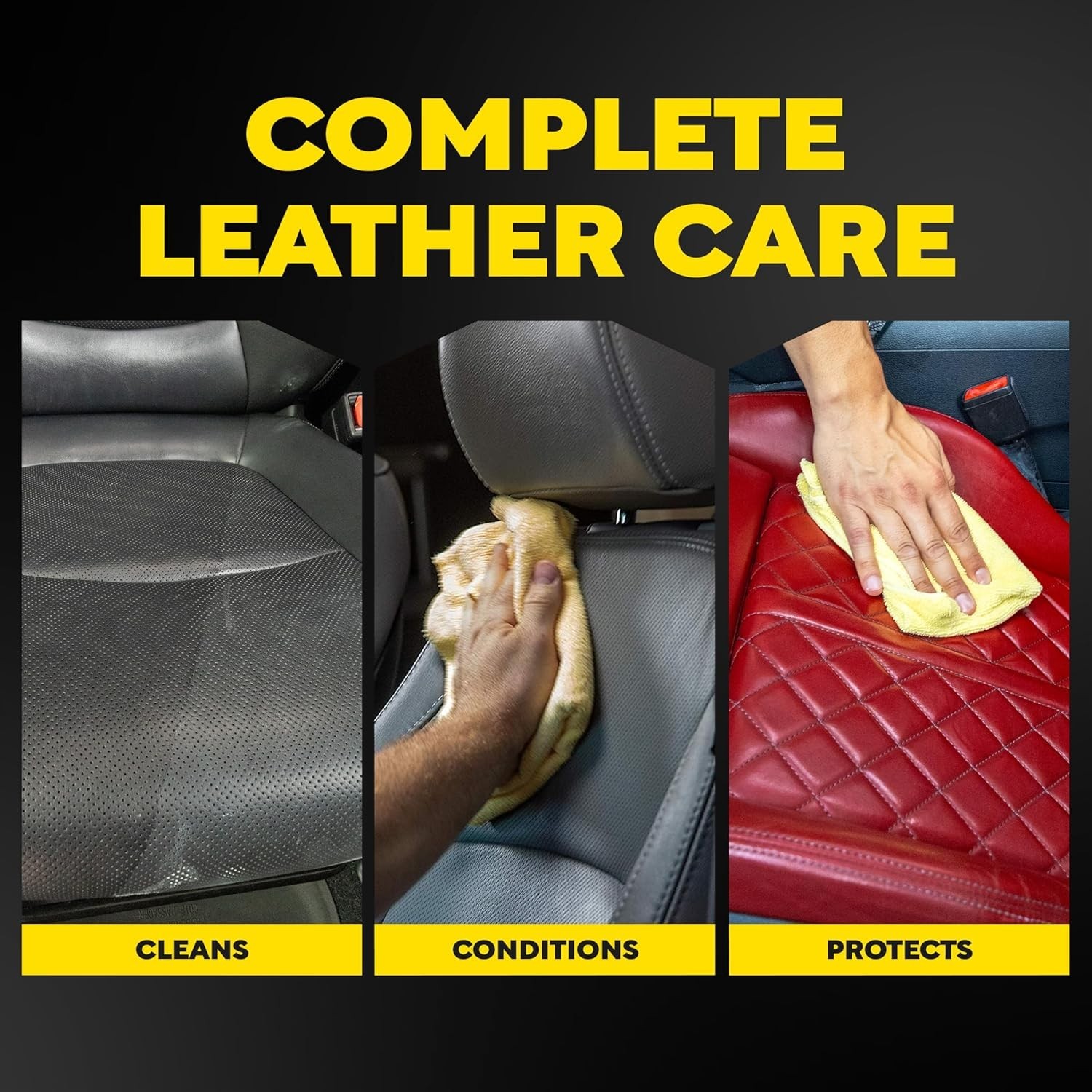 Gold Class Rich Leather Cleaner & Conditioner Spray with UV Protection – 15.2oz