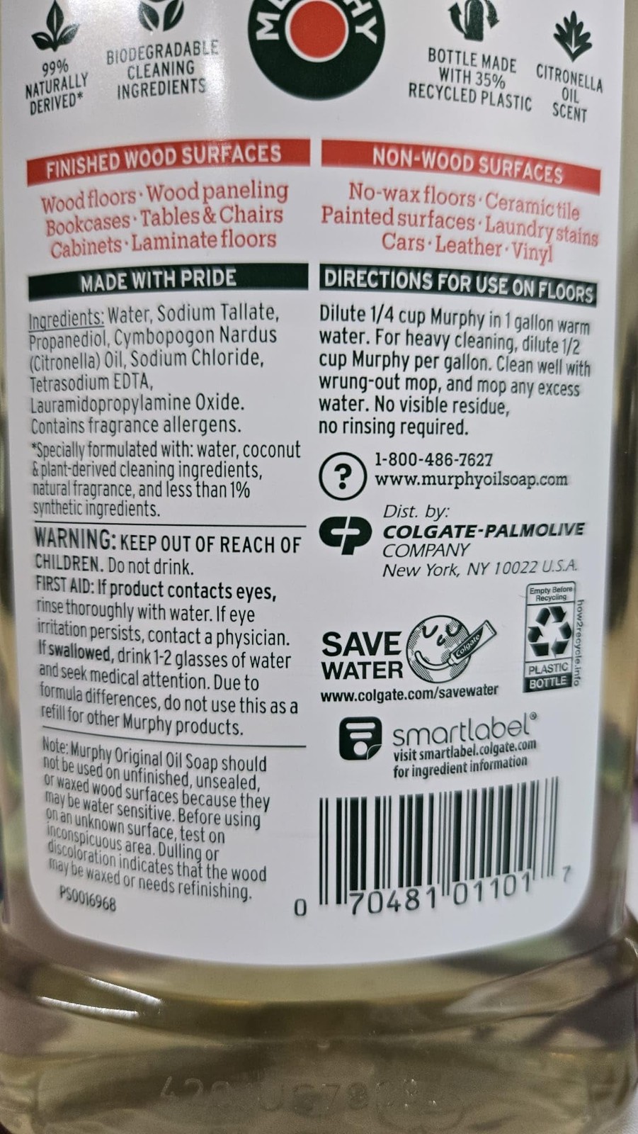 Oil Soap, Original Formula 16 fl oz (473 ml) – Pack of 2