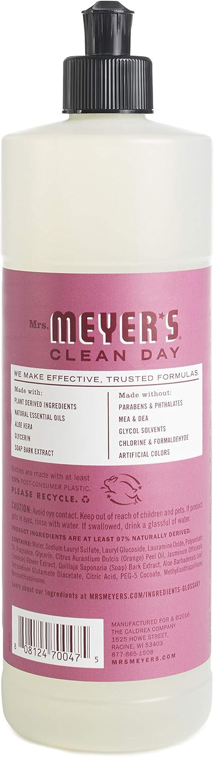Mrs. Meyer’s Limited Edition Clean Day Dish Soap Mum or Acorn Spice Scent 16floz