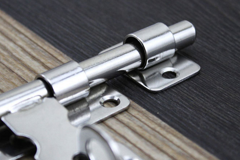New Stainless Steel Hardware Door Lock Barrel Bolt Latch Padlock Clasp