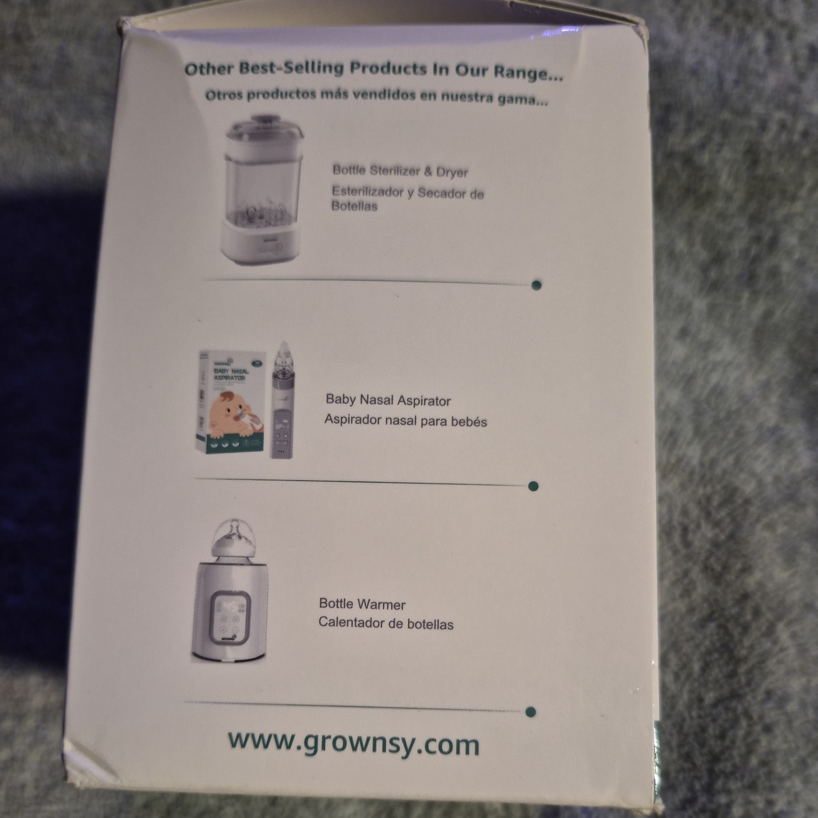 GROWNSY Official Detergent Washing Tablets – 130 PCS, Compatible with Momcozy