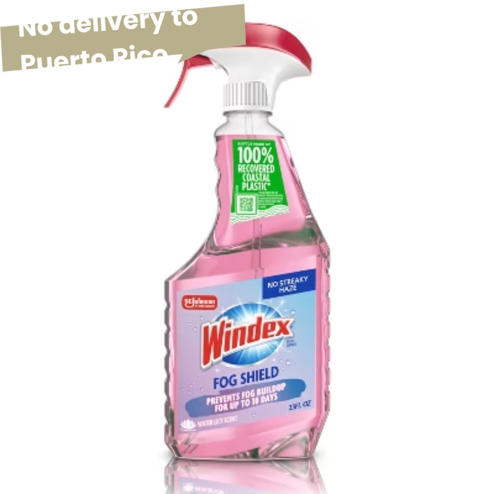 Windex Fog Shield Anti-Fog Spray 23oz, Glass Cleaner-Fast delivery