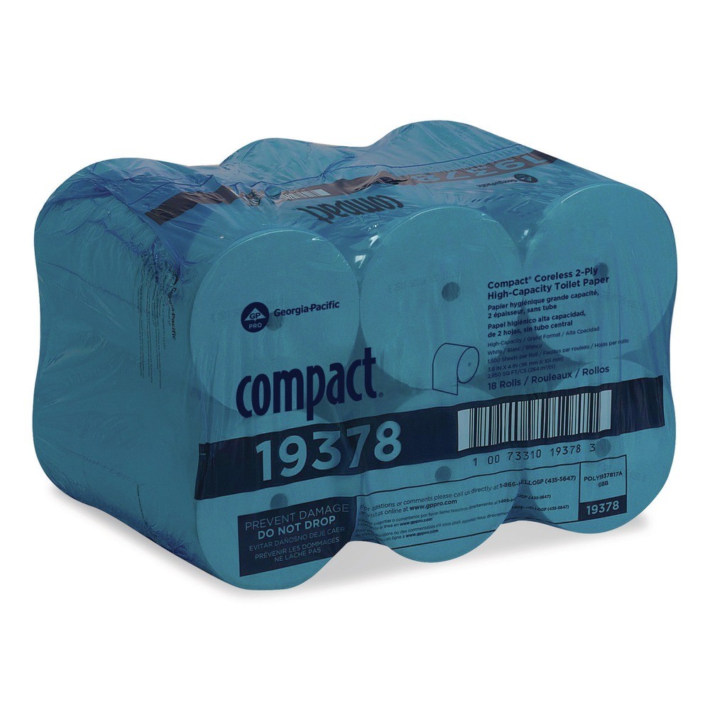 Georgia Pacific Professional 19378 2-Ply Bath Tissue – WT (18 RL/CT) New